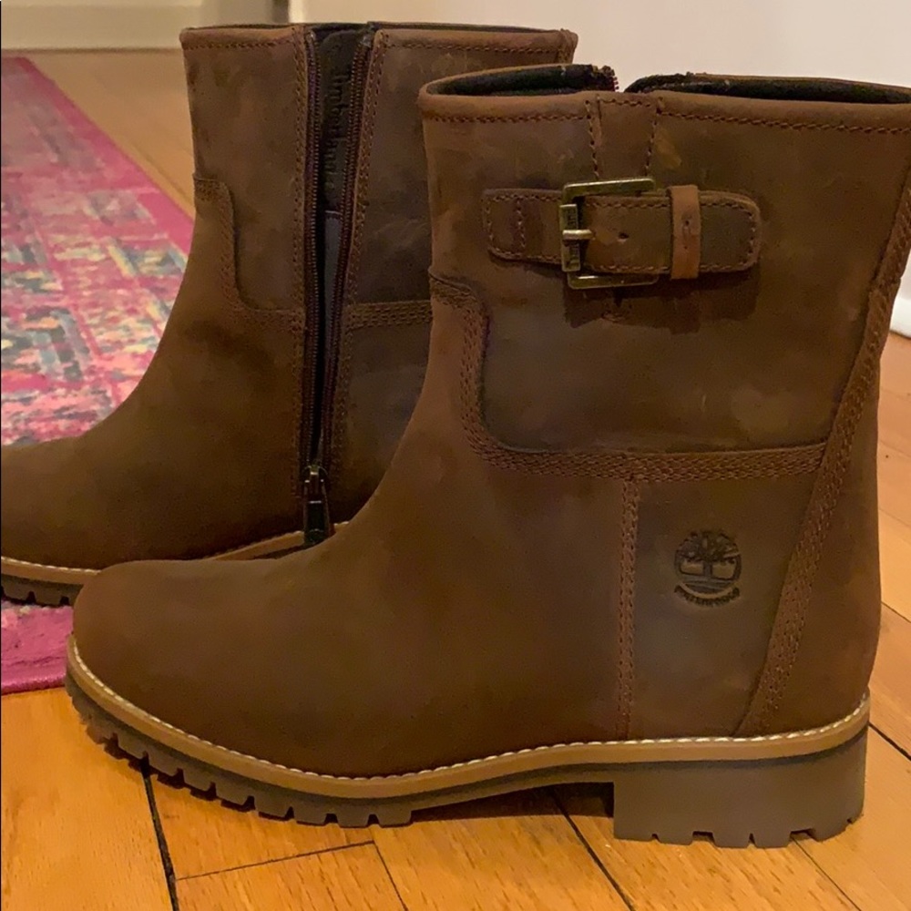 Brown boots